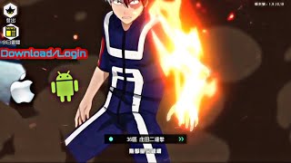 How To Download/Play & Login My Hero Academia The Strongest Hero (Android/iOS) screenshot 5