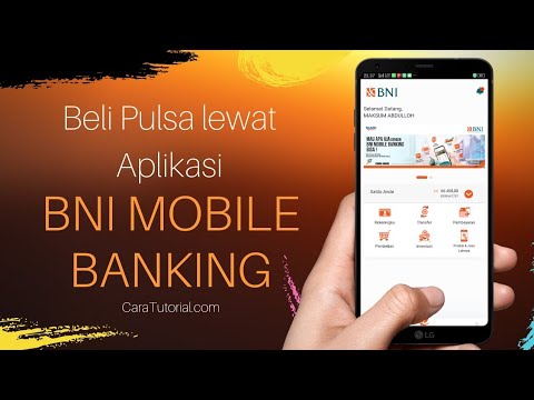 Cara Beli Pulsa Via BRI Mobile Banking. 