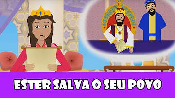 O que a rainha Ester fez para salvar seu povo?