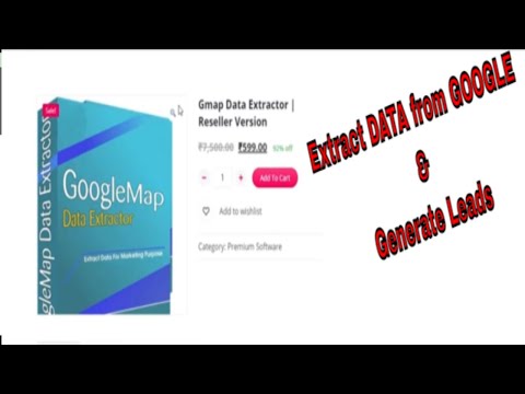 GMAP DATA EXTRACTOR