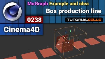 0238. MoGraph Examples ( animation control in cloner ) in cinema 4d