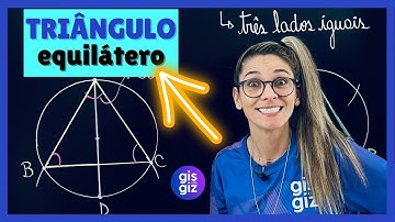 TRIÂNGULO EQUILÁTERO - CONSTRUÇÃO GEOMÉTRICA COM RÉGUA E COMPASSO