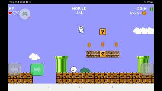 Cat syobon:2019/8 bit action platformer - 2021-07-10 screenshot 4