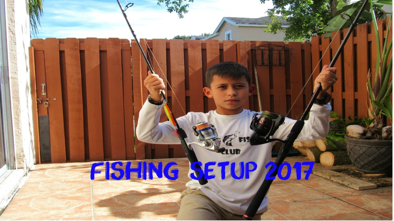 Freshwater/saltwater Fishing setup 2017 YouTube