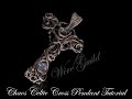 Gem Set Chaos Cross A Wire Wrap Tutorial