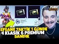 1 GÜNDE 4 KLASİK 6 PREMİUM SANDIK AL BAŞARIM PUANI PUBG Mobile