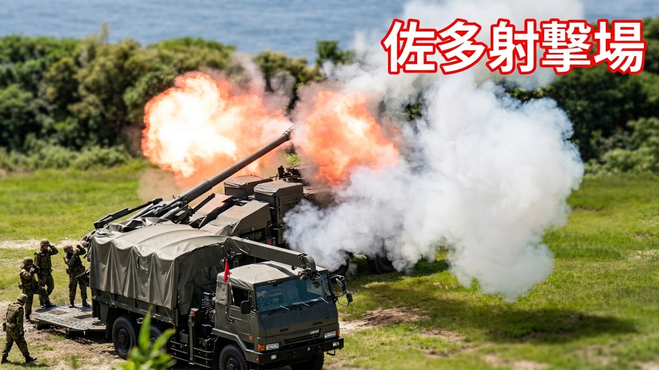 陸上自衛隊】第8師団 、佐多射撃場で射撃訓練 - YouTube