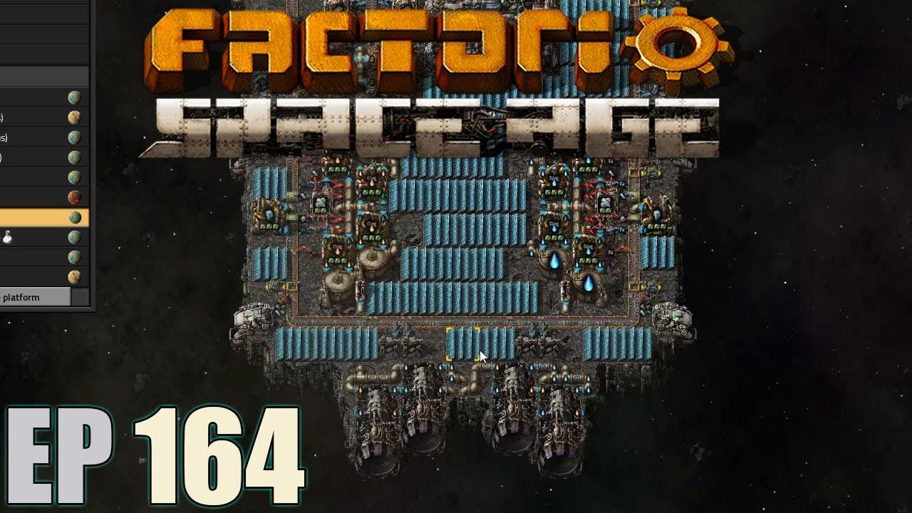 Factorio Space Age - Let's Play Ep 164 - New Design Completed! - YouTube