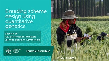 Session 2b Key performance indicators (genetic gain) and way forward