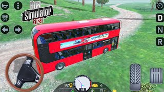 Bus Simulator 2023 UPDATE! - New Double Decker Bus GamePlay - Ovilex Software screenshot 2