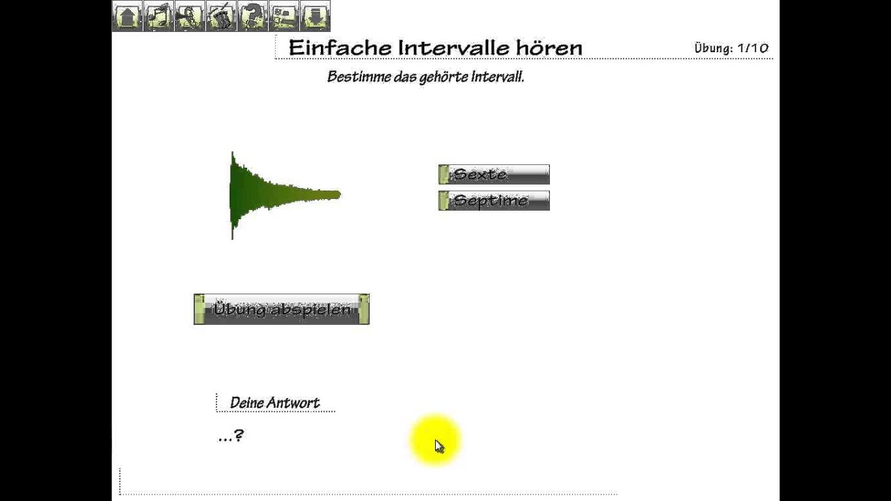 Einfache Intervalle hören - YouTube