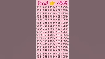 find the odd number 4589 #braingame #bitcoin #butifyoucloseyoureyes #evennumber #trader #wordpuzzleg