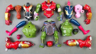 MERAKIT MAINAN SUPERHERO HULK SMASH, BIMA X, SIREN HEAD, VISION, HULK BUSTER | SPEED BUILD AVENGERS