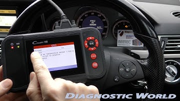 Launch VIII CRP129 Check Engine Warning Light Diagnose & Reset Demonstration CR Plus