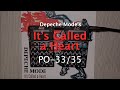 Depeche Mode&#39;s &quot;It&#39;s Called a Heart&quot; [live cover on PO-33 &amp; 35]