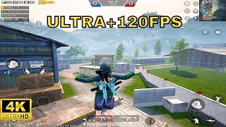 PUBG MOBILE TEST Ultra HDR 120FPS TDM Gameplay | on MAX SETTINGS