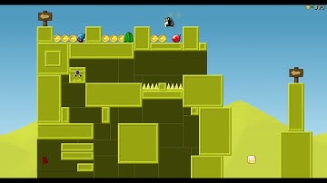 SuperTux 0.6.2 Waffelwuste (Waffle Desert) Part 21: The Gate to the Goobom Village