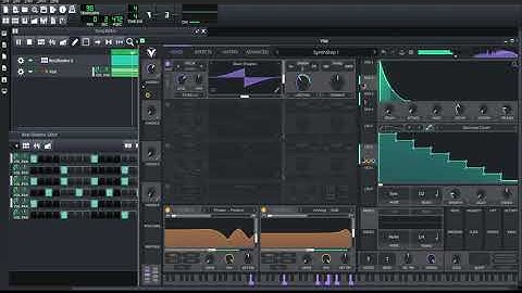 So I tried to play some Vital VST in LMMS