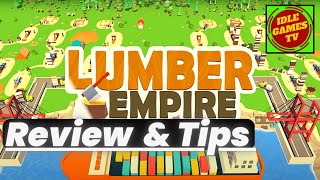 Lumber Empire: Idle Wood Inc Game, beginner tips and tricks, guide, game review, android gameplay screenshot 1