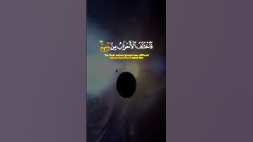 وَإِنَّ ٱللَّهَ رَبِّى وَرَبُّكُمْ فَٱعْبُدُوهُ ۚ || القارئ شريف مصطفي #quran #قرآن