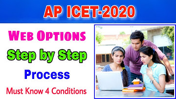 AP ICET Web options step by step process 2020||ap icet web options 2020||ap icet 2020