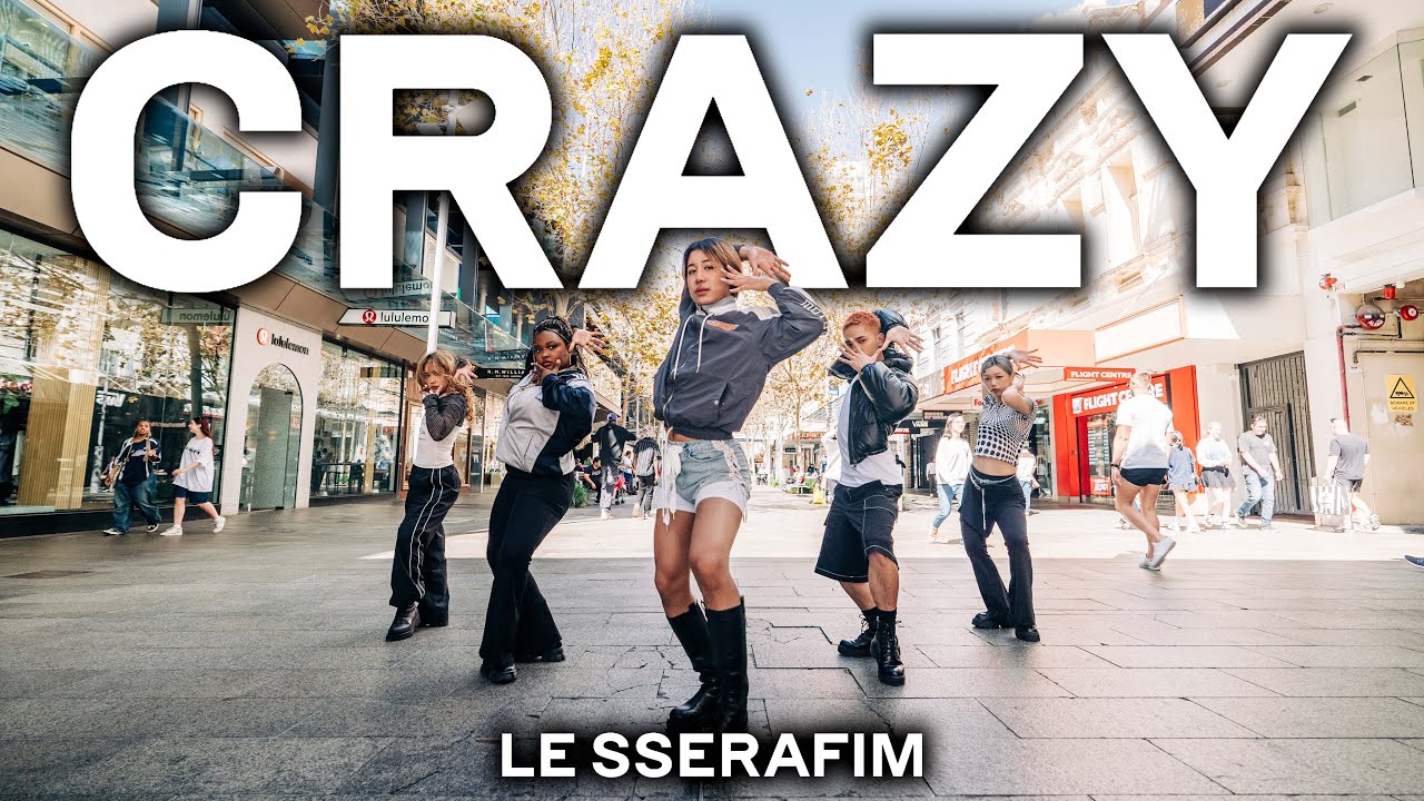 [ONE TAKE][KPOP IN PUBLIC] CRAZY - LE SSERAFIM (르세라핌) | Glitch Crew | Australia