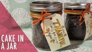 Cake in a jar tutorial. this baking video, you will learn how to make
delicious basic chocolate jar. the homemade made from scr...