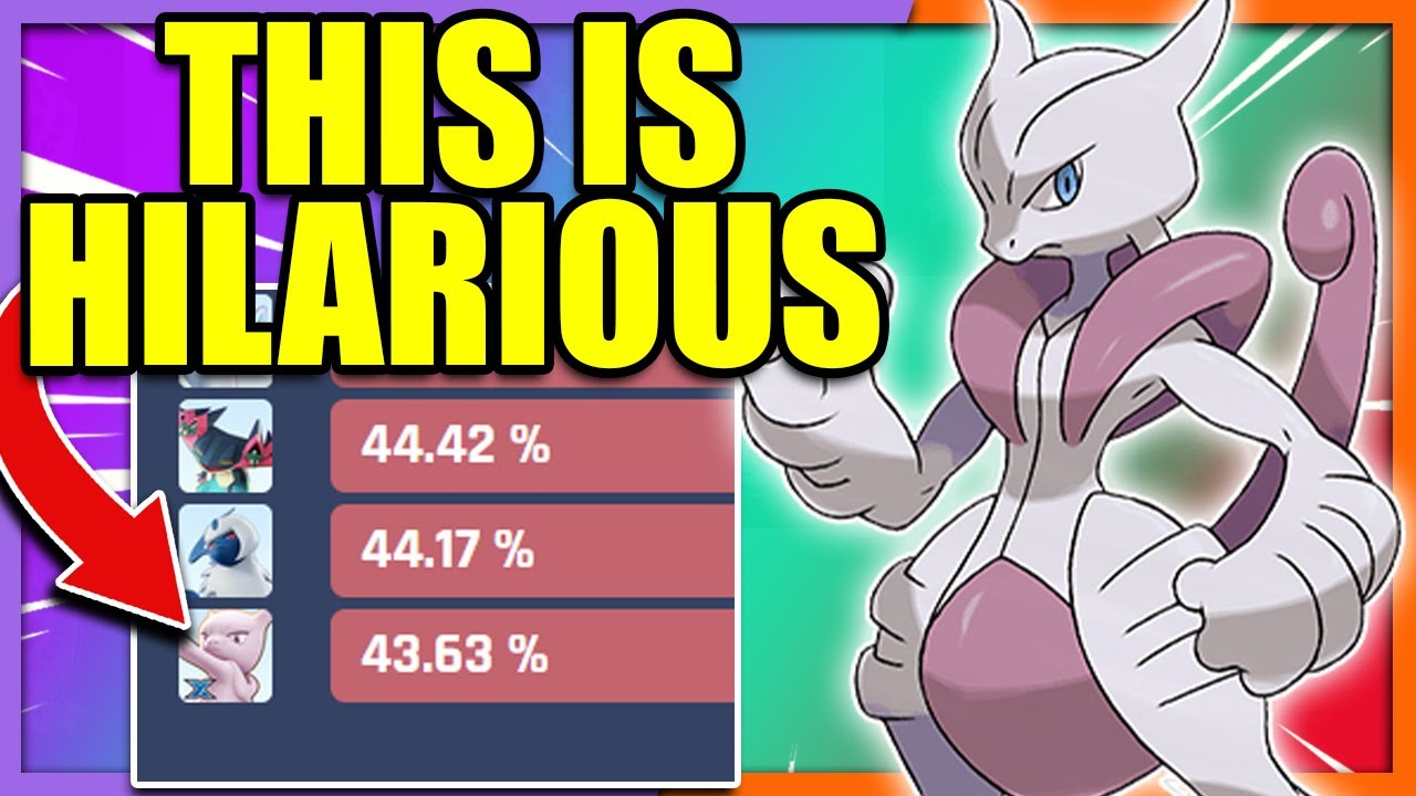 This is the Highest WIN RATE BUILD of MEWTWO X