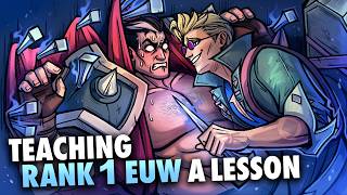 DRUTUTT LOCKE VS RANK 1 EUW (CRAZY GAME)
