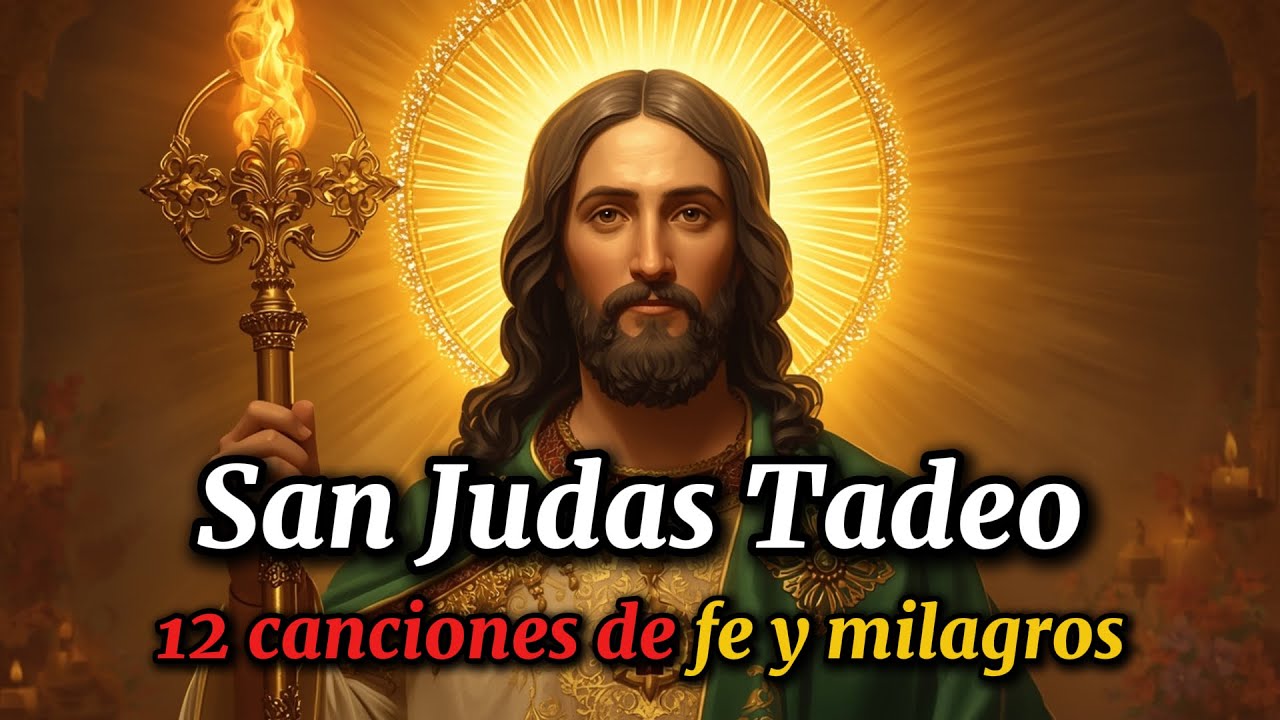 🔥 San Judas Tadeo – El Amigo Fiel del Pueblo 💚 | 12 Canciones Que Tocan el Alma