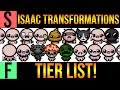 Isaac Transformations Tier List - My Favorites!