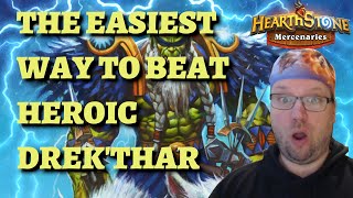 The Easiest Way To Beat Heroic Drekthar Hearthstone Mercenaries Bounty Guide