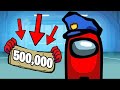 НАС 500 000! ПРАЗДНИЧНЫЙ СТРИМ! ИГРАЕМ В  AMONG US  И ПОЗДРАВЛЯЕМ ДРУГ ДРУГА!