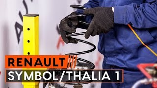 Išmontavimo Spyruoklės RENAULT - vaizdo vadovas