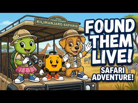 Let's Ride the Safari at Animal Kingdom!🐘 | What Animals do you see?