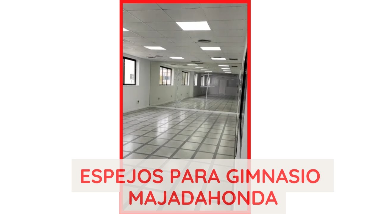 Instalación de espejos en GYM., Instalación de espejos en G…