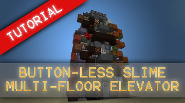MorezysMinecraft: Minecraft 1.8 - Multi-floor Slime block Elevator Tutorial