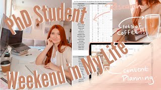 Weekend in the Life of a Yale PhD Student, YouTuber, and Business Owner |Content Planning & Research screenshot 1