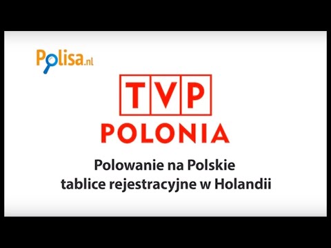 Polowanie na Polskie tablice rejestracyjne w Holandii