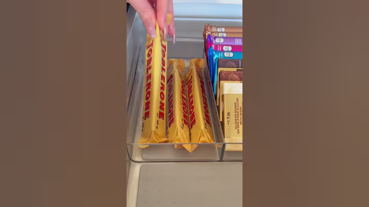 Chocolate Drawer Restock 🍫 #asmr #chocolate #restock #asmrsounds #organization #food #relaxing
