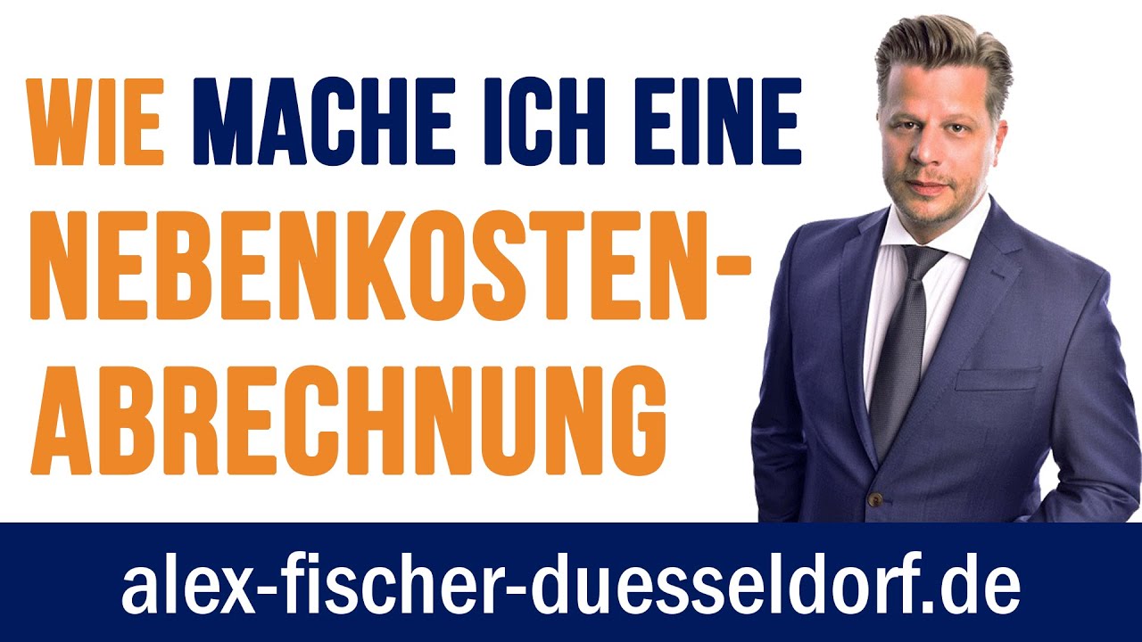 New Update Vermietung: Wie erstelle ich eine Nebenkostenabrechnung? #50/99