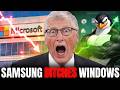 Bill Gates TERRIFIED As Samsung SHIFTS Windows For Linux On New Laptops