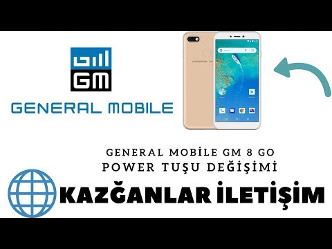 General mobile gm 8Go power tuşu ve volum tuşu değişimi