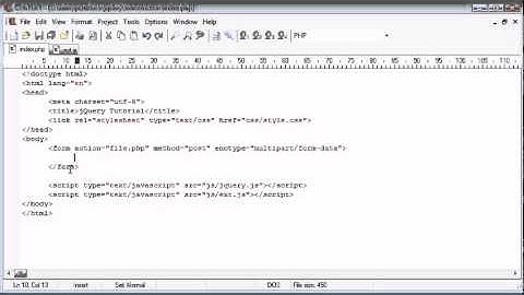 jQuery Tutorial   199   Submit a form on element change
