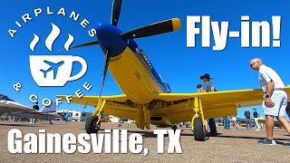 Airplanes & Coffee Fly-in, Gainesville, Texas