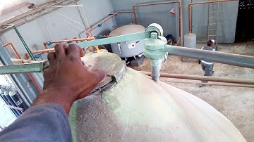 Acetylene  Gas Production & transformation  from A-z transformation du carbure de calcium en gaz