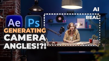 Generative Fill for Video | Creating a FAKE Camera Angle in Photoshop & After Effects