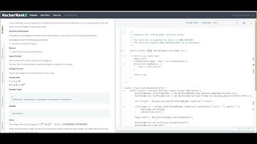 HackerRank-A very Big Sum
