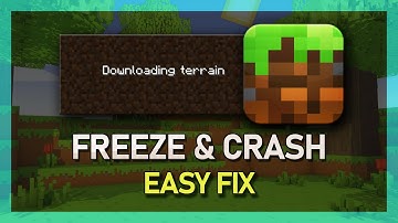 Minecraft - How To fix Downloading Terrain Freeze & Crashing