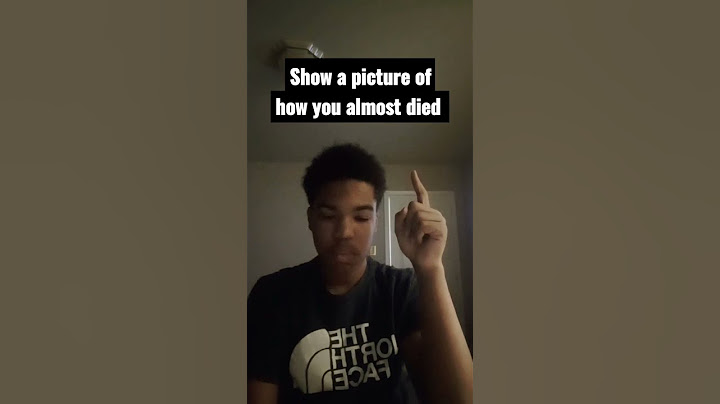 Show a picture of how you almost died.  Story at 10 likes.